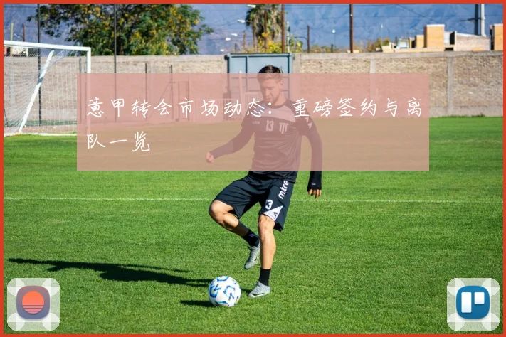 意甲转会市场动态：重磅签约与离队一览